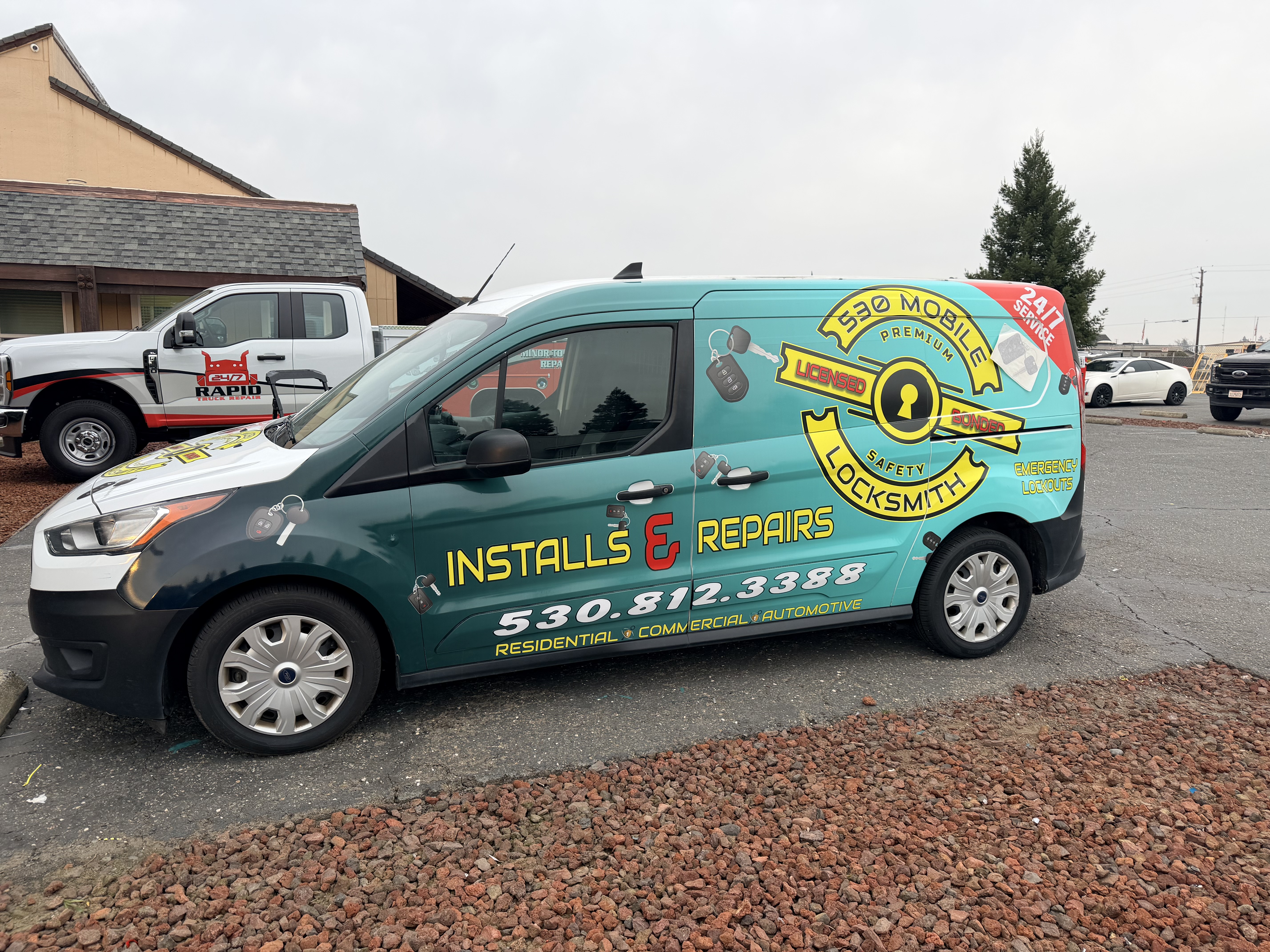 Full van wrap