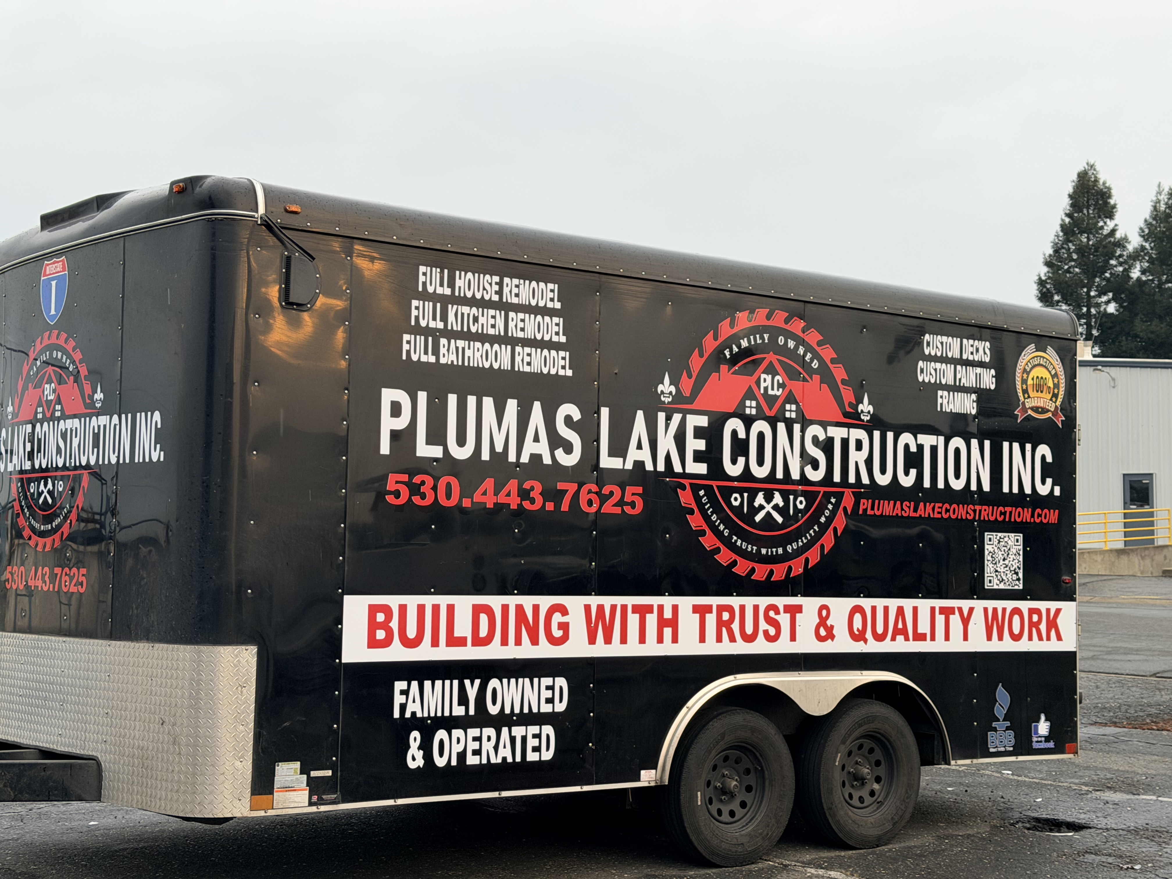 Trailer wrap and branding